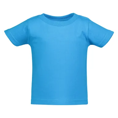 Rabbit Skins 3401 Infant Cotton Jersey T-Shirt in Cobalt front view