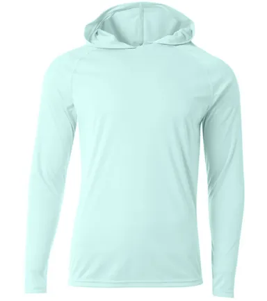 A4 Apparel N3409 Men's Cooling Performance Long-Sl in Pastel mint front view
