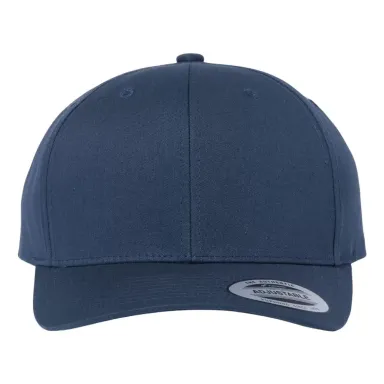 Yupoong-Flex Fit 6389 Cvc Twill Hat NAVY front view
