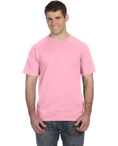 Gildan 980 Lightweight T-Shirt in Charity pink front view