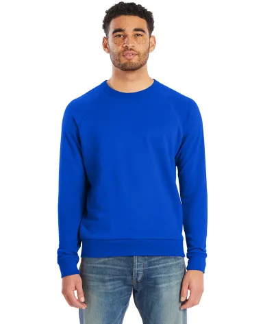 Alternative Apparel 9575ZT Unisex Washed Terry Cha in Royal front view