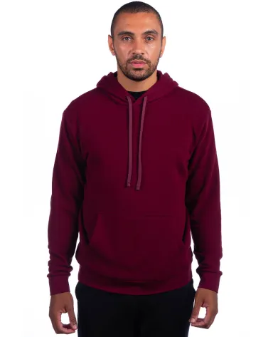 Next Level Apparel 9304 Adult Sueded French Terry  in Maroon front view