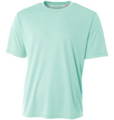 A4 Apparel N3402 Men's Sprint Performance T-Shirt in Pastel mint front view