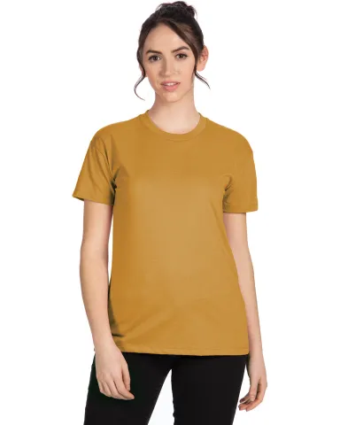 Next Level Apparel 6600 Ladies' Relaxed CVC T-Shir in Antique gold front view