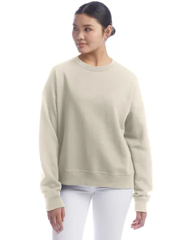 Champion Clothing S650 Ladies' PowerBlend Sweatshi in Sand front view
