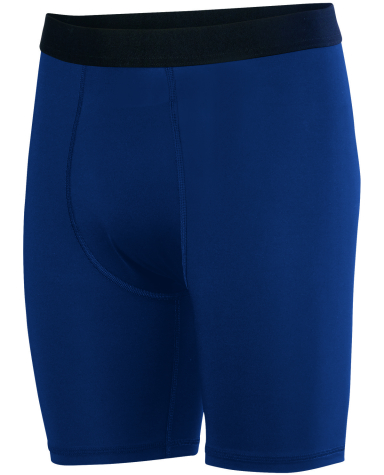 Augusta Sportswear 2615 Men's Hyperform Compressio in Navy front view