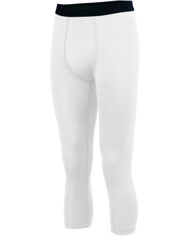 Augusta Sportswear 2618 Men's Hyperform Compressio in White front view