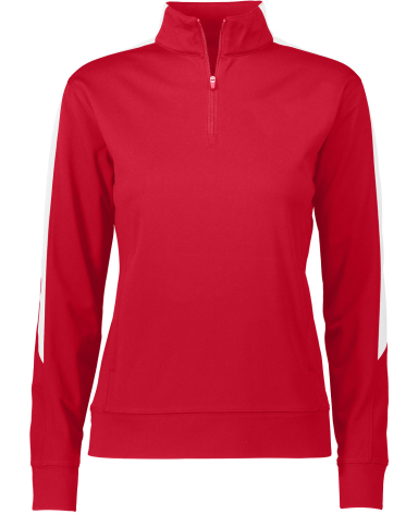 Augusta Sportswear 4388 Ladies' Medalist 2.0 Pullo in Red/ white front view