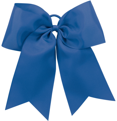 Augusta Sportswear 6701 Cheer Solid Grosgrain Hair in Royal front view