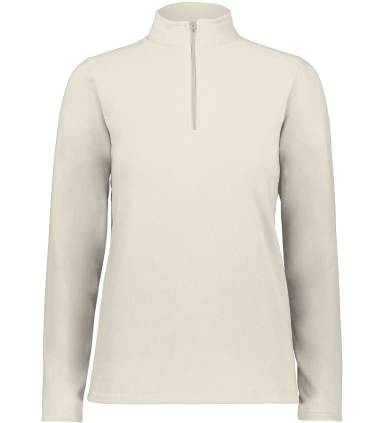 Augusta Sportswear 6864 Ladies' Micro-Lite Fleece  in Oyster front view