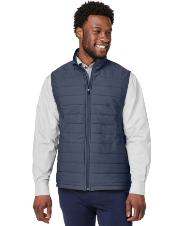 Devon and Jones DG706 New Classics® Men's Charles in Navy melange/ nv front view