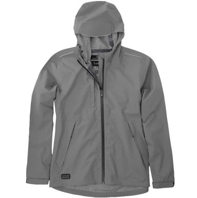 DRI DUCK 9402 Ladies' Challenger Full-Zip Waterpro in Grey front view