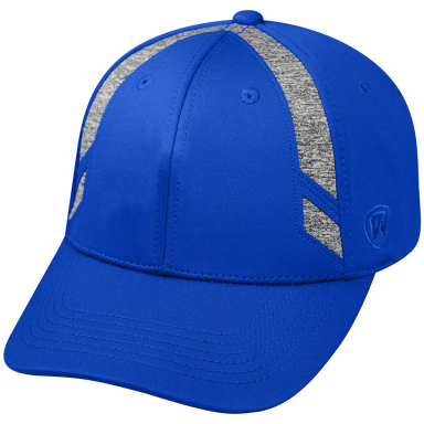 J America 5519 Adult Transition Cap in Royal front view