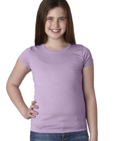 Next Level 3710 The Princess Tee in Lilac front view