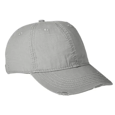Adams Hats IM101 Distressed Image Maker Cap in Grey front view