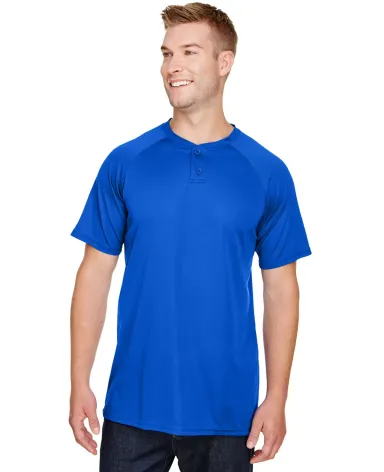 Augusta Sportswear 1565 Attain Two-Button Jersey ROYAL front view