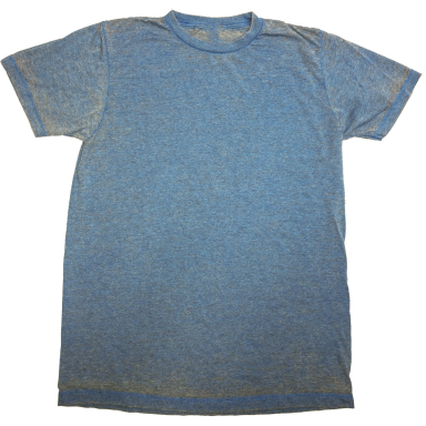 Tie-Dye 1350 Adult Acid Wash T-Shirt PACIFIC BLUE front view