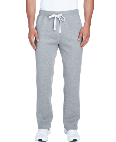 J. America - Premium Open Bottom Sweatpants - 8992 in Oxford front view