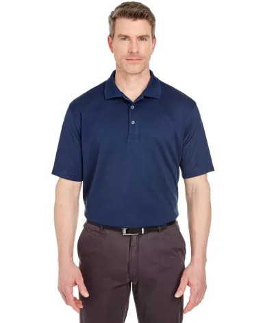 8405T UltraClub® Men's Tall Cool & Dry Sport Mesh NAVY front view