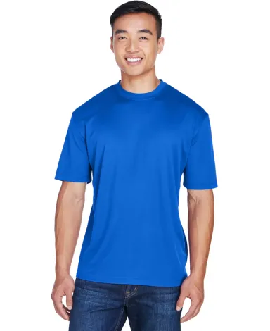 8400 UltraClub® Men's Cool & Dry Sport Mesh Perfo ROYAL front view