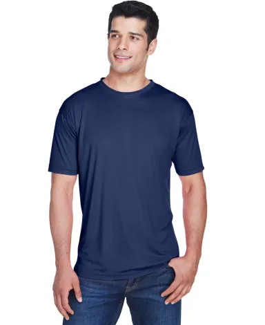 8420 UltraClub Men's Cool & Dry Sport Performance  NAVY front view