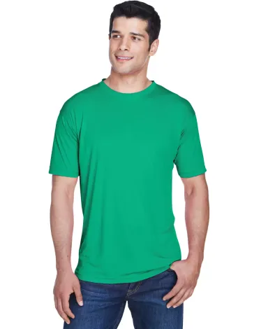 8420 UltraClub Men's Cool & Dry Sport Performance  KELLY front view