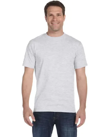 5280 Hanes Heavyweight T-shirt in Ash front view