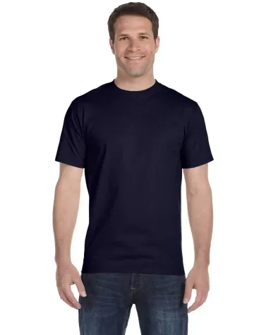 5280 Hanes Heavyweight T-shirt in Athletic navy front view