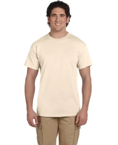 3930R Fruit of the Loom - Heavy Cotton T-Shirt NATURAL front view