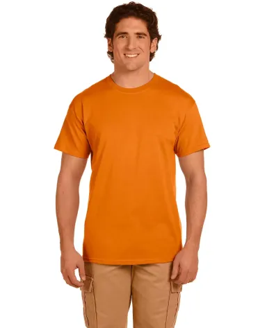 3930R Fruit of the Loom - Heavy Cotton T-Shirt TENNESSEE ORANGE front view