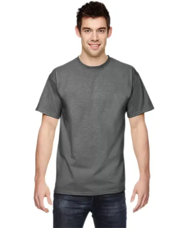3930R Fruit of the Loom - Heavy Cotton T-Shirt GRAPHITE HEATHER front view