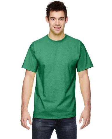 3931 Fruit of the Loom Adult Heavy Cotton HDTM T-S in Clover front view