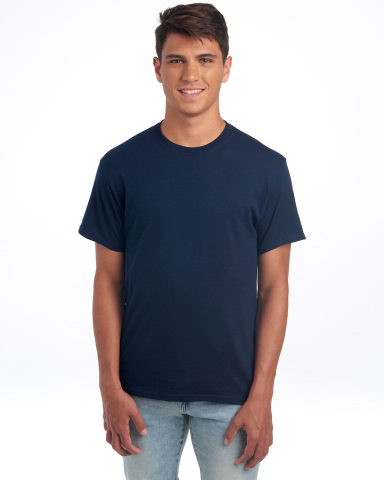 29 Jerzees Adult Heavyweight 50/50 Blend T-Shirt in J navy front view