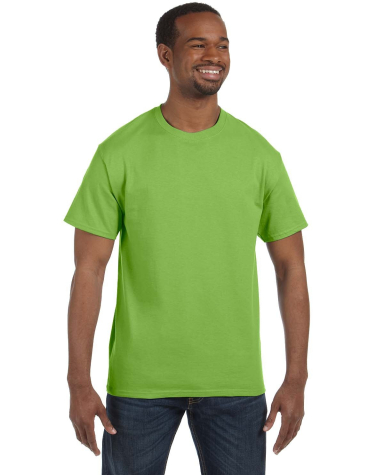 29 Jerzees Adult Heavyweight 50/50 Blend T-Shirt in Kiwi front view