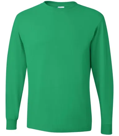 29LS Jerzees Adult Long-Sleeve Heavyweight 50/50 B KELLY front view