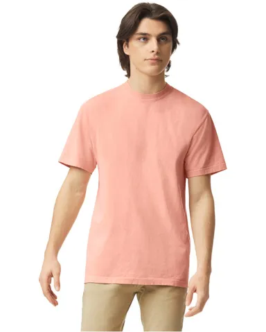 1717 Comfort Colors - Garment Dyed Heavyweight T-S in Peachy front view