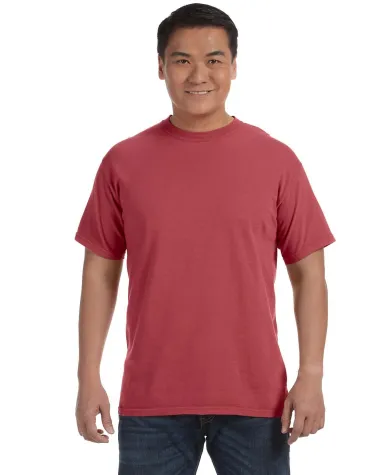 1717 Comfort Colors - Garment Dyed Heavyweight T-S in Crimson front view