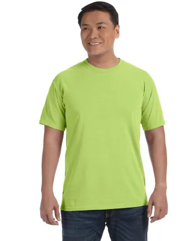 1717 Comfort Colors - Garment Dyed Heavyweight T-S in Kiwi front view