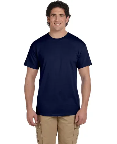 5170 Hanes® Comfortblend 50/50 EcoSmart® T-shirt in Navy front view