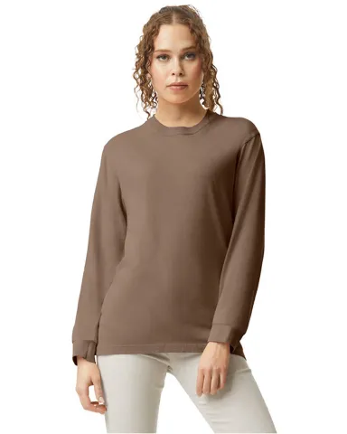 6014 Comfort Colors - 6.1 Ounce Ringspun Cotton Lo in Espresso front view