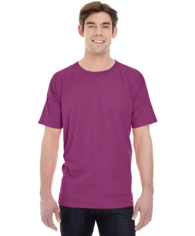 4017 Comfort Colors - Combed Ringspun Cotton T-Shi in Boysenberry front view