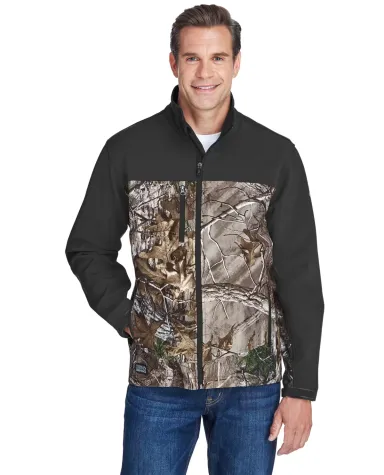 5350 DRI DUCK - Motion Soft Shell Jacket REALTREE X/ CHAR front view
