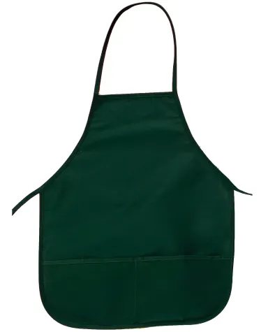 APR51 Big Accessories Two-Pocket 24" Apron in Forest front view