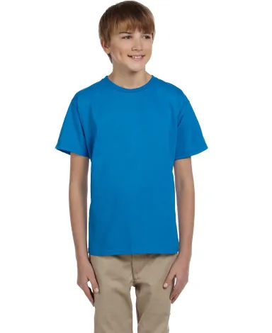 2000B Gildan™ Ultra Cotton® Youth T-shirt in Sapphire front view
