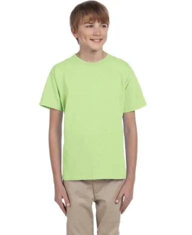 2000B Gildan™ Ultra Cotton® Youth T-shirt in Mint green front view