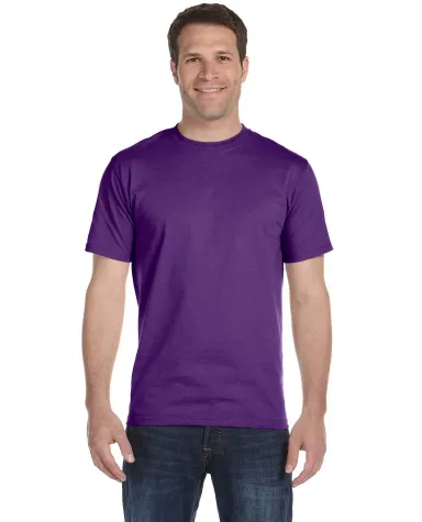 G800 Gildan Ultra Blend 50/50 T-shirt in Purple front view