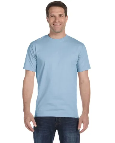 G800 Gildan Ultra Blend 50/50 T-shirt in Light blue front view