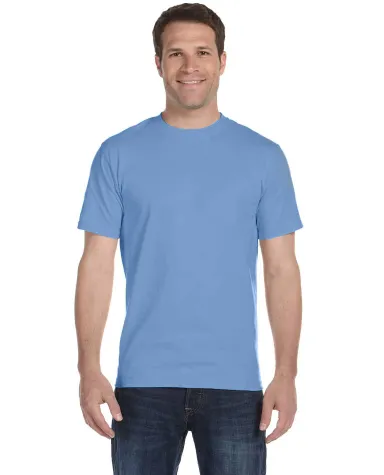 G800 Gildan Ultra Blend 50/50 T-shirt in Carolina blue front view