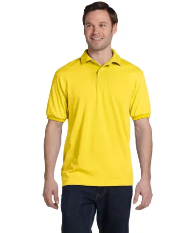 054X Stedman by Hanes® Blended Jersey in Yellow front view