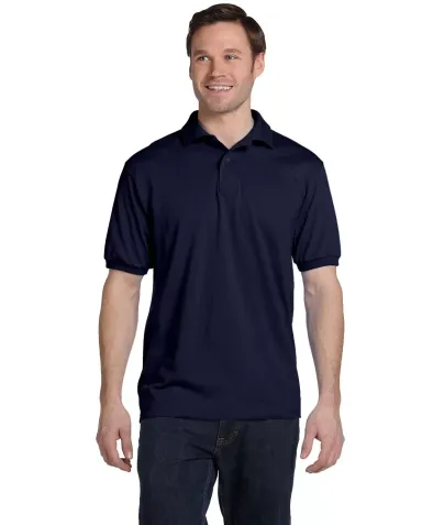 054X Stedman by Hanes® Blended Jersey in Navy front view